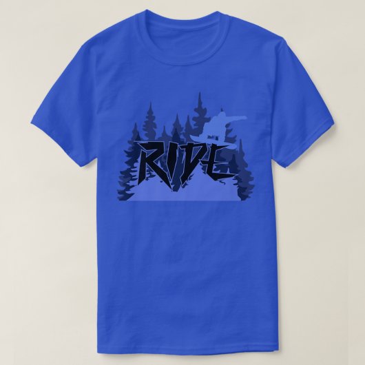 Ride Snowboarding Snowboard Trip T-shirt (Design voorkant)