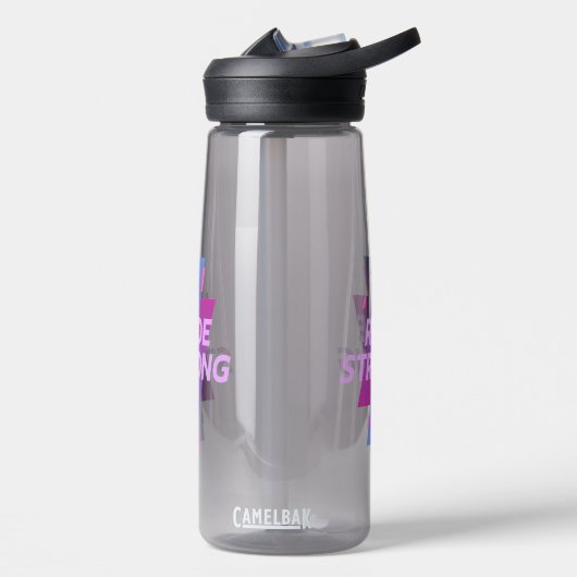 Ride Strong – Motivational Water Bottle Waterfles (Links)