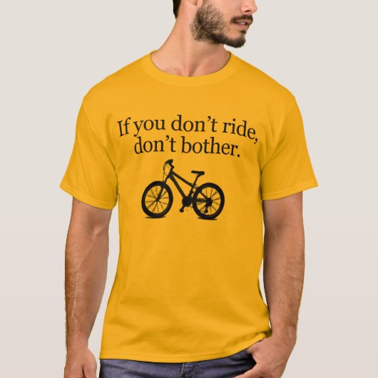 Ride T-shirt niet (MTB) (Voorkant)