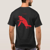 RIDE_TAOS zwart en rood T-shirt (Achterkant)