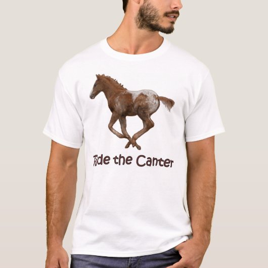 Ride the Canter T-shirt (Voorkant)