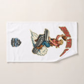 Ride the Cap – Klassieke natte scheerhanddoek Handdoek (Handdoek)