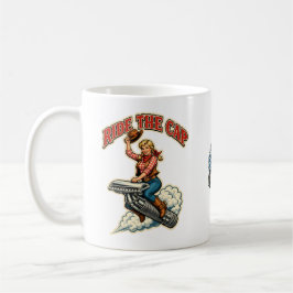 Ride the Cap – Vintage natte scheerbeker Koffiemok