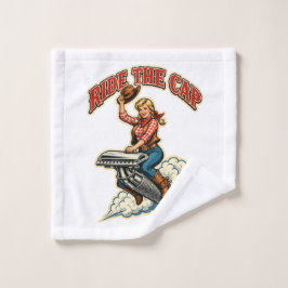 Ride the Cap – Vintage Natte Scheerwashandje Washandje