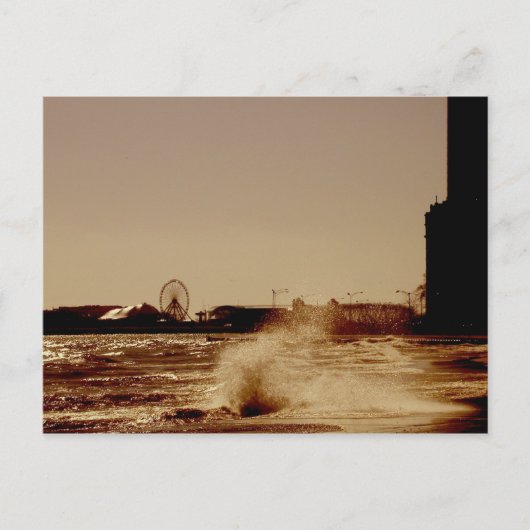 Ride the Ferris Wheel at Navy Pier in Chicago Briefkaart (Voorkant)