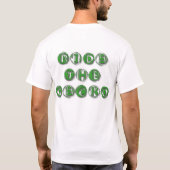 RIDE THE GECKO T-SHIRT (Achterkant)