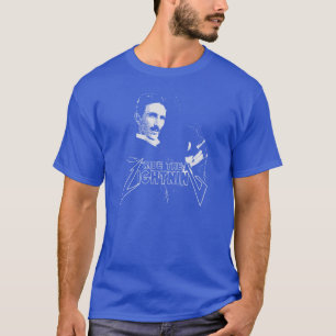 Ride The Lightning Nikola Tesla T-shirt