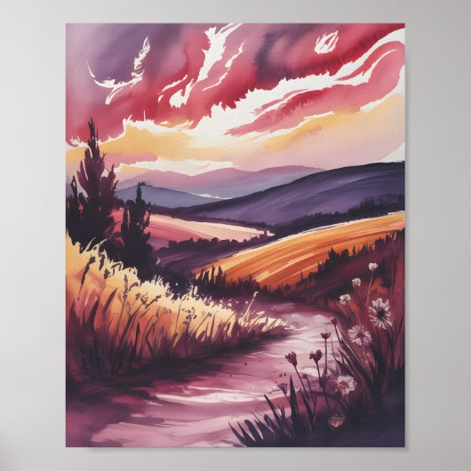 Ride the Lightning Poster (Voorkant)