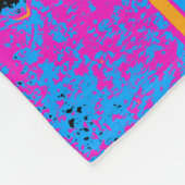 Ride the Mountain - Mountain Bikers Fleece Deken (Hoek)