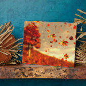 Ride the Oktober Breeze Afbeelding Plaque Fotoplaat (Zijkant)