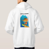 Ride the Peace Wave Hoodie (Achterkant)