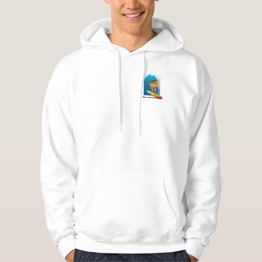 Ride the Peace Wave Hoodie (Voorkant)