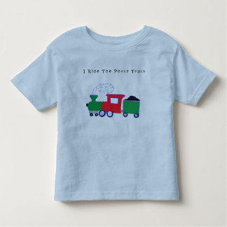 Ride the Potty Train Kinder Shirts