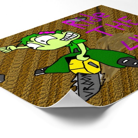 Ride the Saw Poster (Hoek)