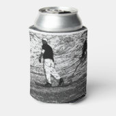 Ride the Slopes - Snowboarding and Skiing Blikjeskoeler (Blikje Achterkant)