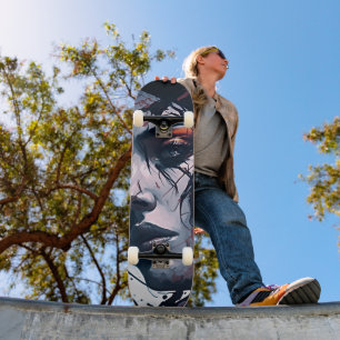 Ride the Thrill: Waar kunst en asfalt samenkomen Persoonlijk Skateboard