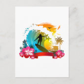 Ride the Tide Briefkaart (Voorkant)