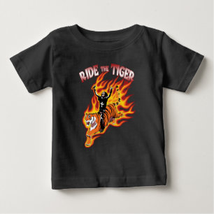 Ride the Tiger Heavy Metal Illustration