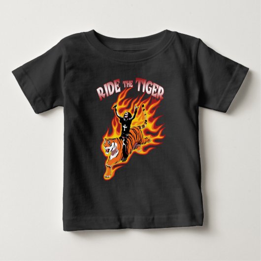 Ride the Tiger Heavy Metal Illustration (Voorkant)