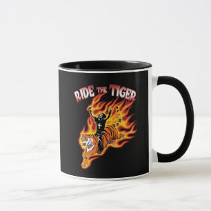Ride the Tiger  Heavy Metal Illustration Mok