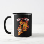Ride the Tiger Heavy Metal Illustration Mok (Links)