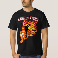 Ride the Tiger Heavy Metal Illustration