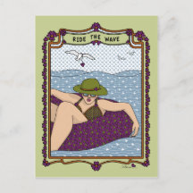 Ride the Wave_A_ Briefkaart