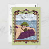 Ride the Wave_A_ Briefkaart (Voorkant / Achterkant)