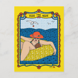 Ride the Wave_B_ Briefkaart