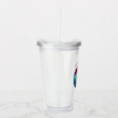 Ride the Wave bij zonsondergang Acryl Drinkbeker (Rechts)