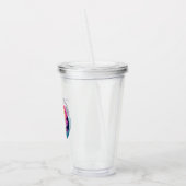 Ride the Wave bij zonsondergang Acryl Drinkbeker (Links)