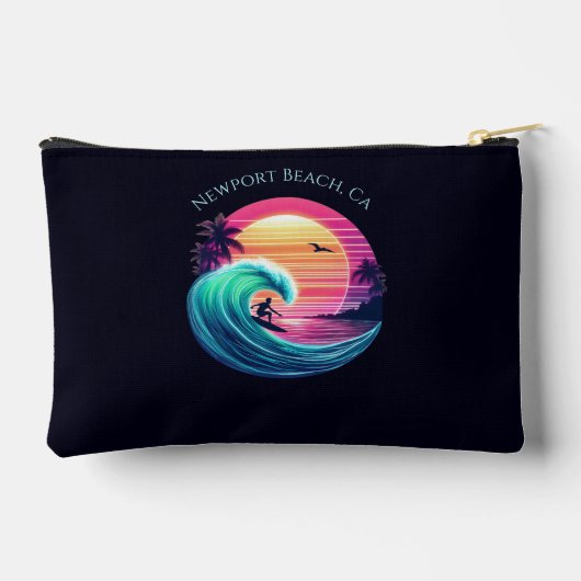 Ride the Wave bij zonsondergang Etui (Achterkant)