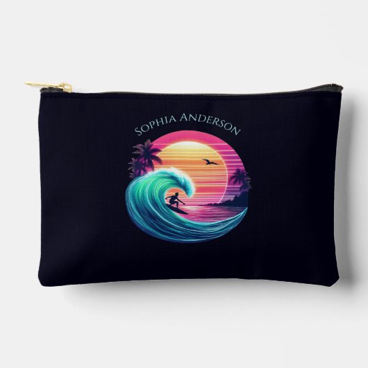 Ride the Wave bij zonsondergang Etui (Voorkant)