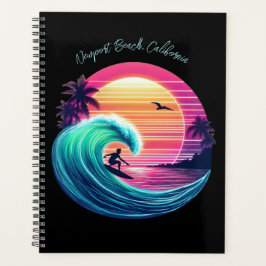 Ride the Wave bij zonsondergang Planner