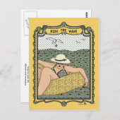 Ride the Wave_C_ Briefkaart (Voorkant / Achterkant)