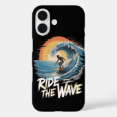 Ride the Wave Case-Mate iPhone Case (Achterkant)