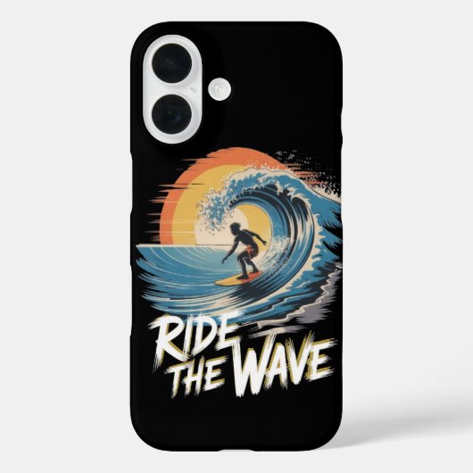 Ride the Wave Case-Mate iPhone Case (Achterkant)