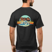 "Ride the Wave Classic" T-shirt (Achterkant)