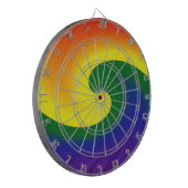 Ride the Wave Dartbord (Voorkant Links)