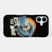 Ride the Wave iPhone 16 Hoesje (Achterkant horizontaal)