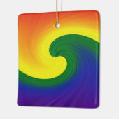 Ride the Wave Keramisch Ornament (Links)