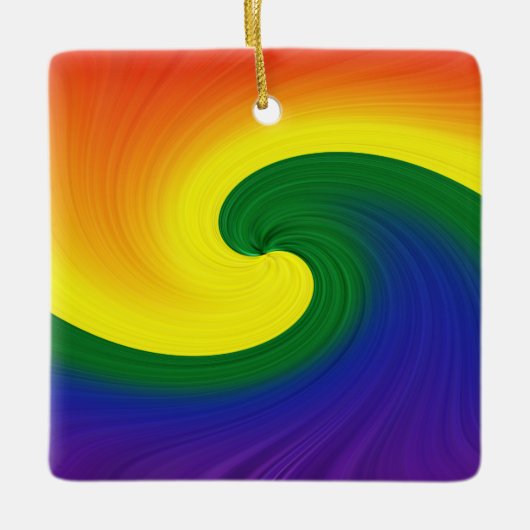 Ride the Wave Keramisch Ornament (Voorkant)