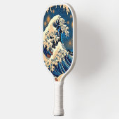 Ride the Wave - Retro Groovy Pickleball Paddle Art (Links)