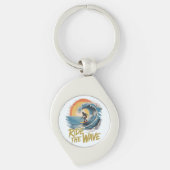 Ride the Wave Sleutelhanger (Voorkant)