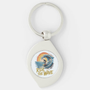 Ride the Wave Sleutelhanger