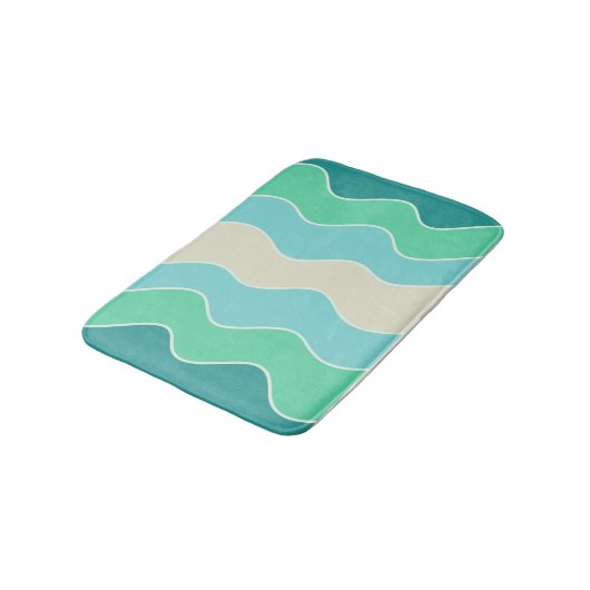 Ride the Waves Bath Mat (Gekanteld)