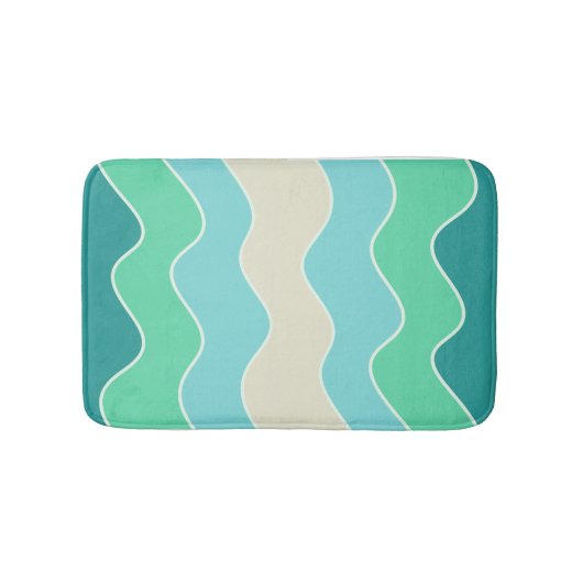 Ride the Waves Bath Mat (Voorkant)