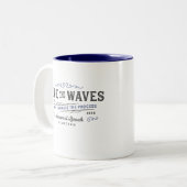 Ride the Waves Mok (Voorkant links)