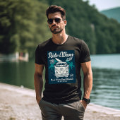 Ride The Waves Retro Surfen T-shirt