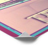 Ride the Zephyr 1949 trein of the Future Poster (Hoek)